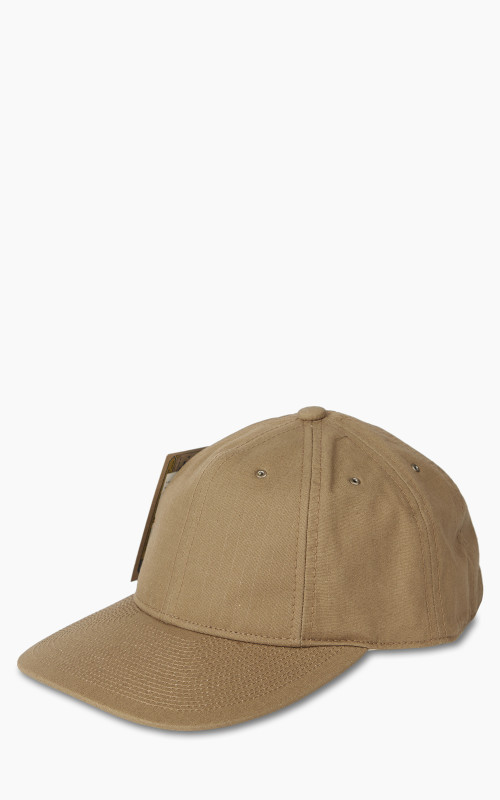 Poten Cotton Nylon Ripstop Baseball Cap Beige