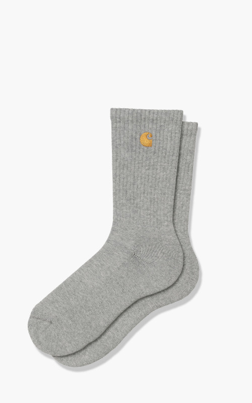 Carhartt WIP Chase Socks Grey Heather/Gold