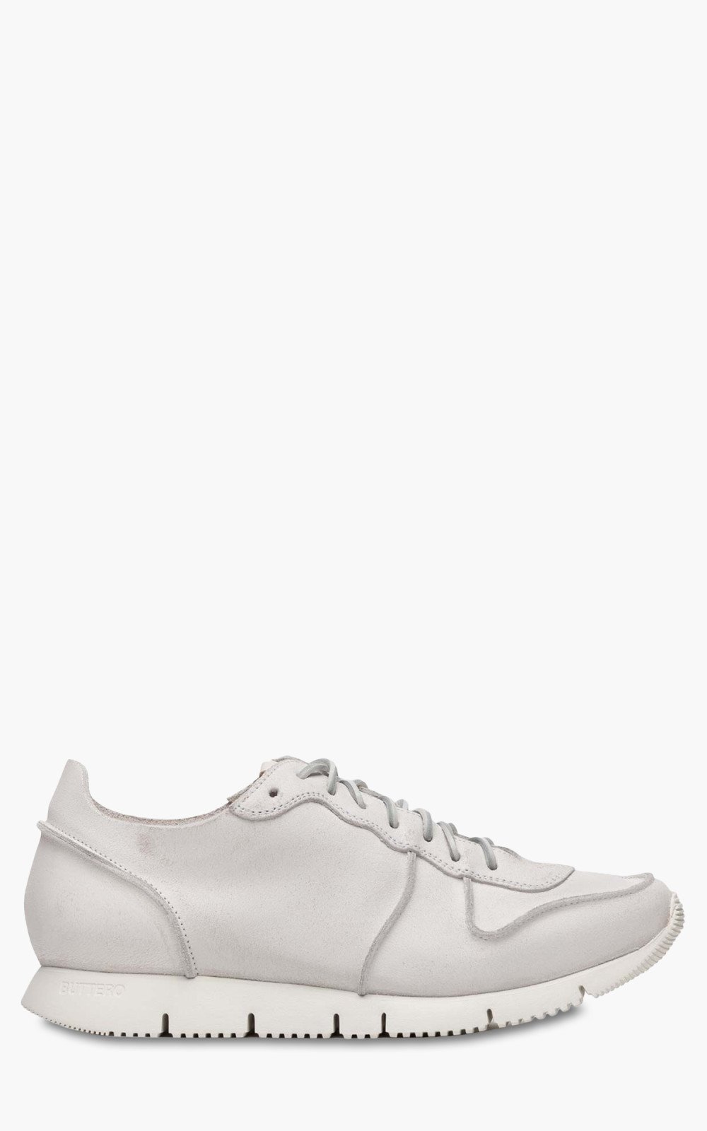 Buttero B9710 Carrera Sneaker Cracked White | Cultizm