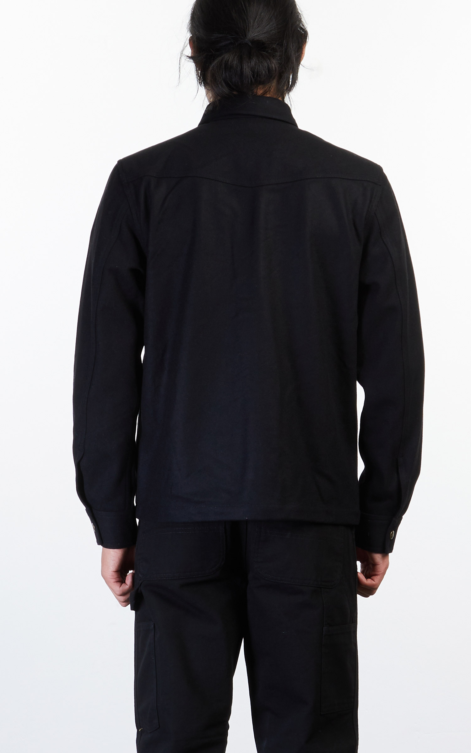 Lee 101 Wool Overshirt Black | Cultizm