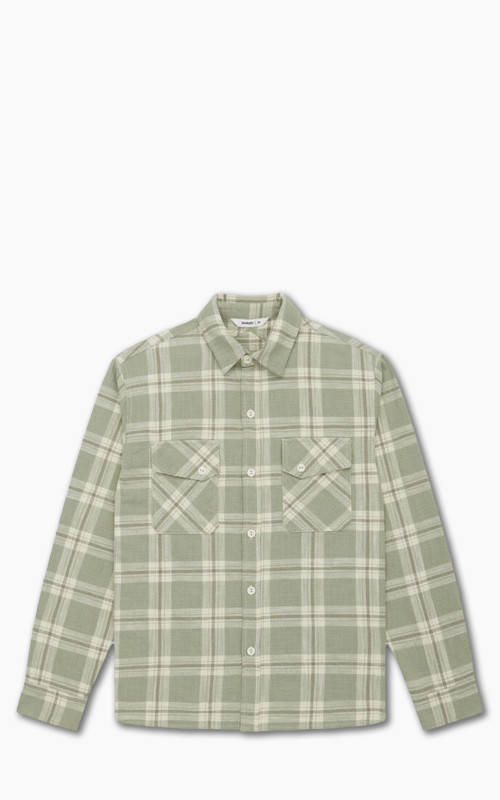 3sixteen Crosscut Flannel Seafoam Slub Check