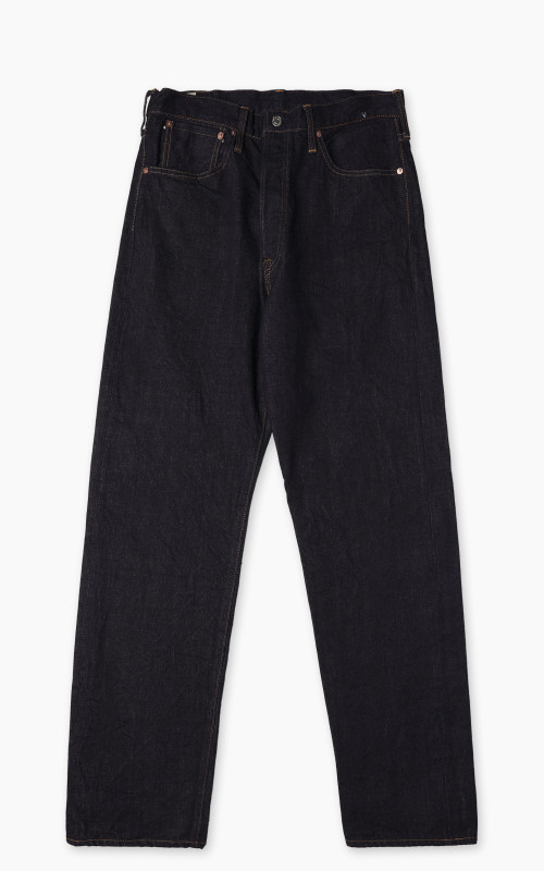 FOB Factory F153 Selvedge Denim Tapered 5P Rinsed Indigo