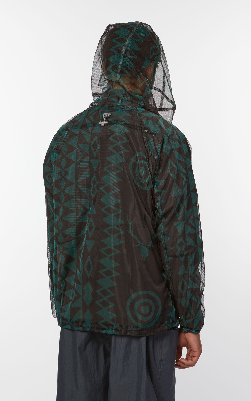 South2 West8 Bush Jacket Lightweight Mesh Skull&Target | Cultizm