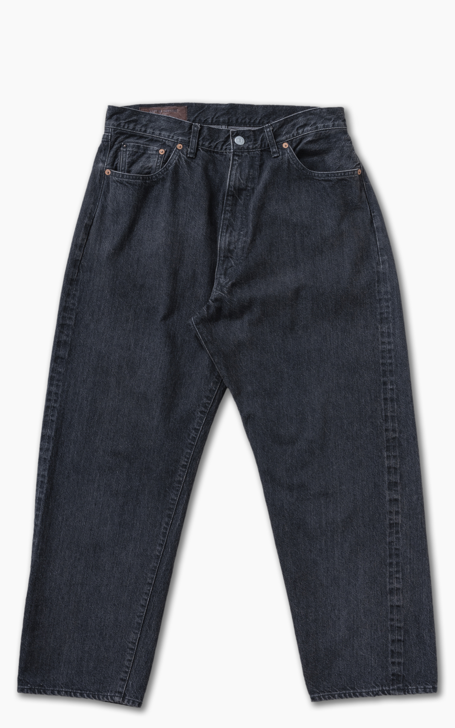 ジン・ジー・カム サン ダウン シルクスクリーン 249/500 Kaptain Sunshine 5P Zipper Front Denim Pants Indigo Vintage