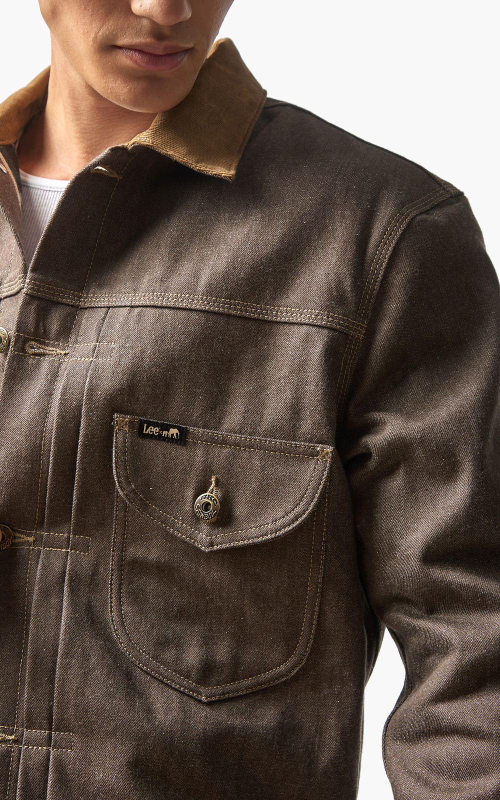 Lee x The Brooklyn Circus Cowboy Jacket Brown Selvedge | Cultizm