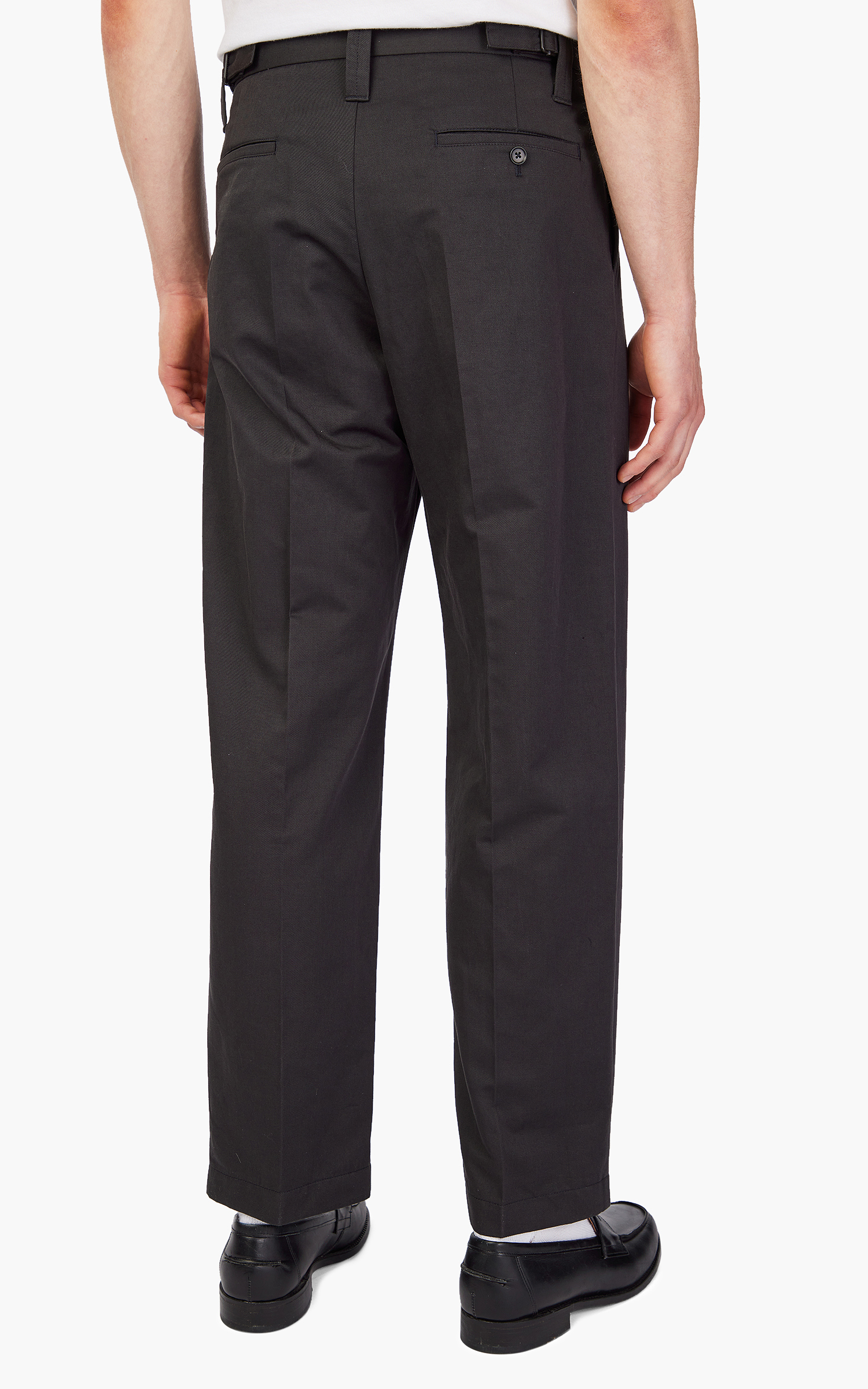 Lemaire One Pleat Pants Squid Ink | Cultizm