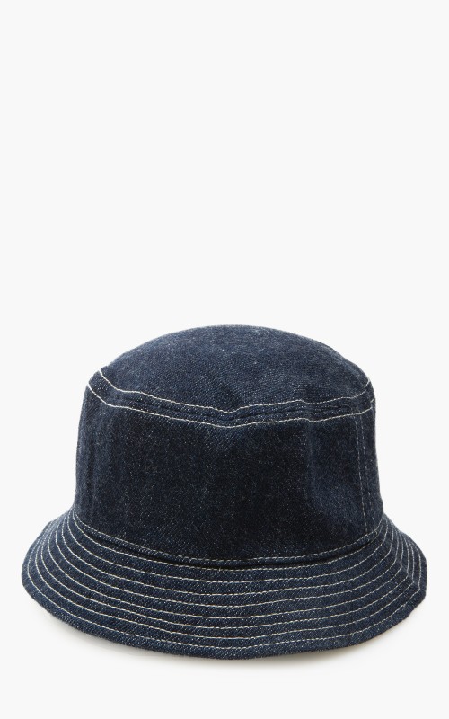 Nigel Cabourn Bucket Hat Denim Indigo