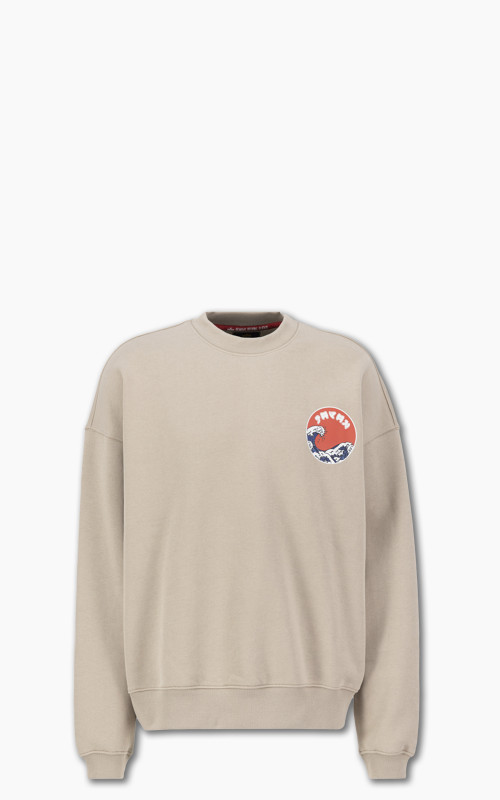 Alpha Industries Japan Wave Warrior Sweater Vintage Sand