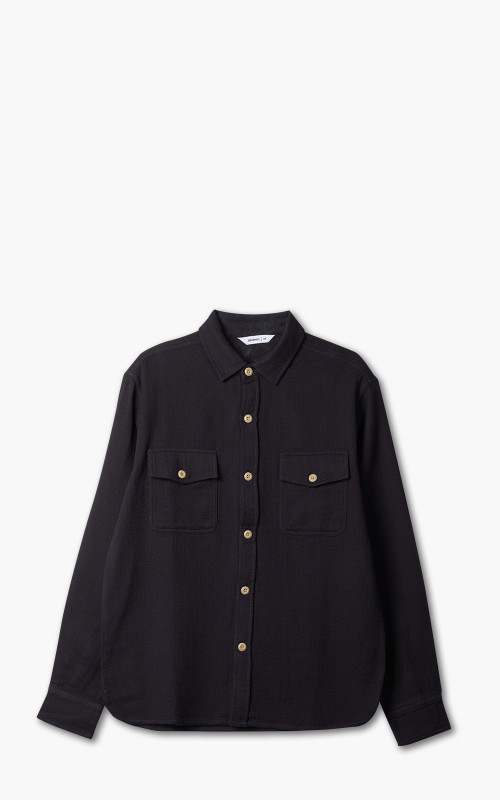 3sixteen CPO Shirt Black Sashiko