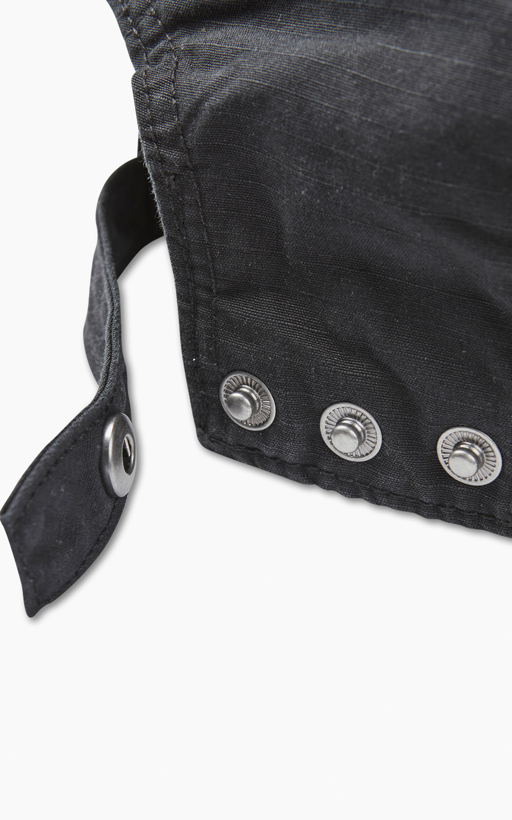 Nigel Cabourn Mechanics Cap Cotton Ripstop Black | Cultizm