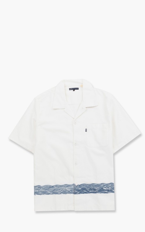 Levi's® Made & Crafted Relaxed Camp Shirt LMC Channel White