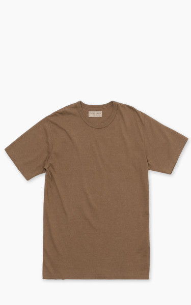 Wonder Looper Foxfibre® Iron Mordant Tsuriami Crewneck T-Shirt Coyote 70
