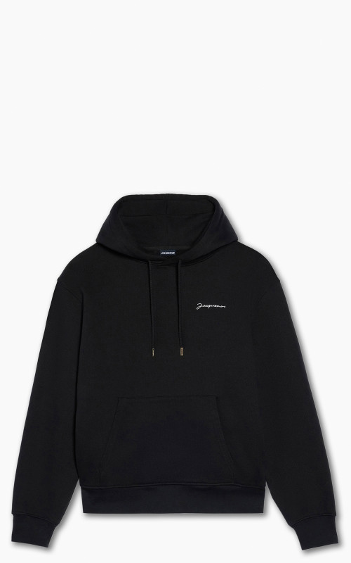 Jacquemus Le Sweatshirt Brode Black