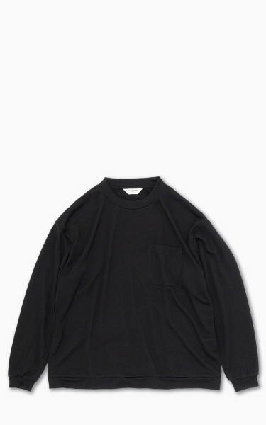 Still By Hand Washable Wool Long Sleeve Black