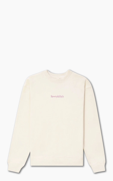 Sporty &amp; Rich New Health Crewneck Cream