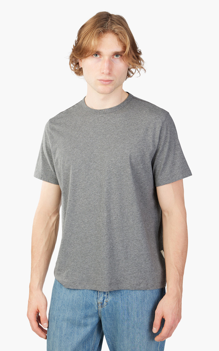 Tシャツ・カットソー OUR LEGACY Men Tops 418516 M2253FL GREY Our Legacy - Box T-Shirt Worn Grey Legacy Jersey
