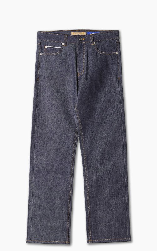 FrizmWORKS OG Selvedge Regular Denim Pants Rigid Indigo