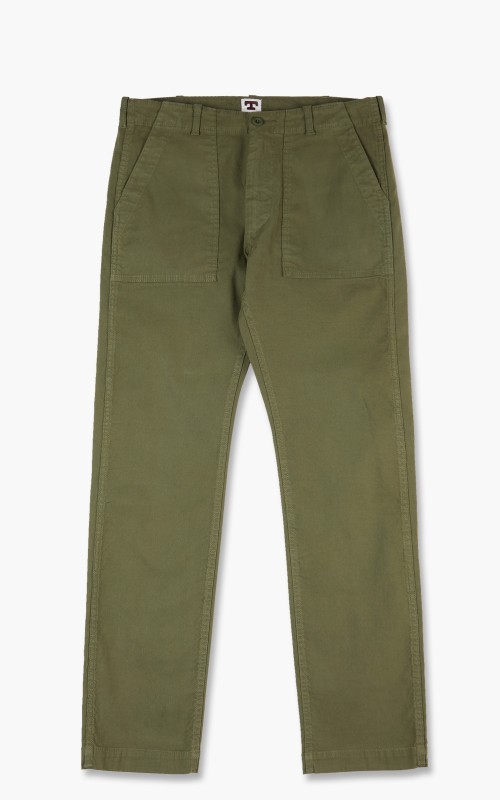 Tellason Fatigue Pant Tapered Bedford Olive 10000100130