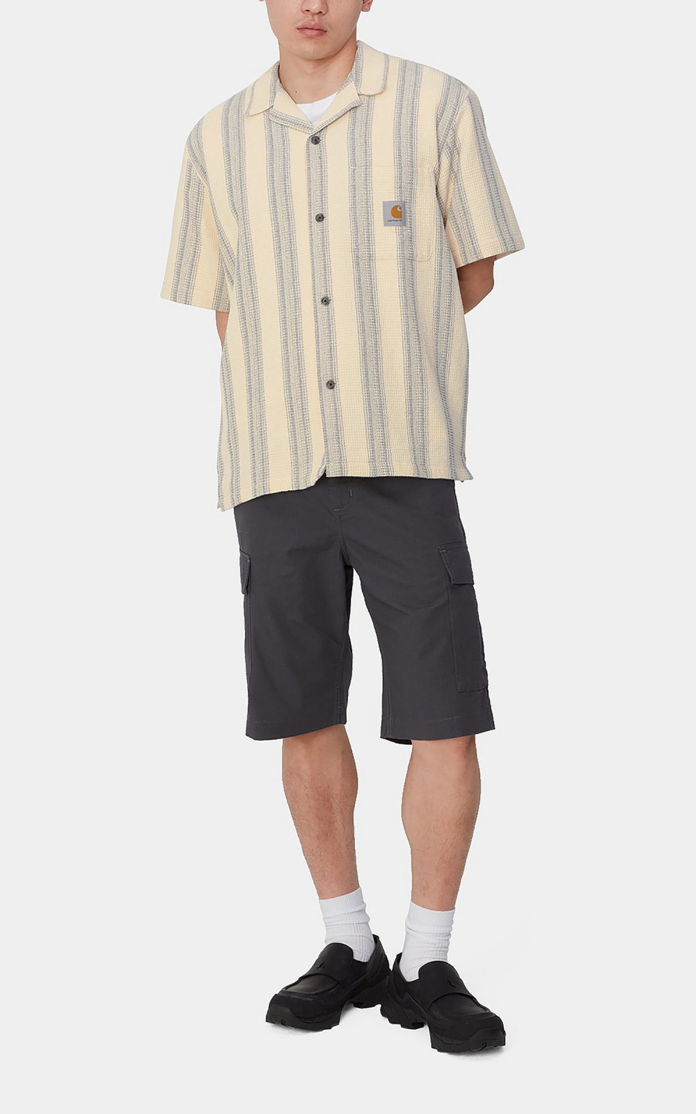 Carhartt WIP S/S Dodson Shirt Dodson Stripe/Natural | Cultizm