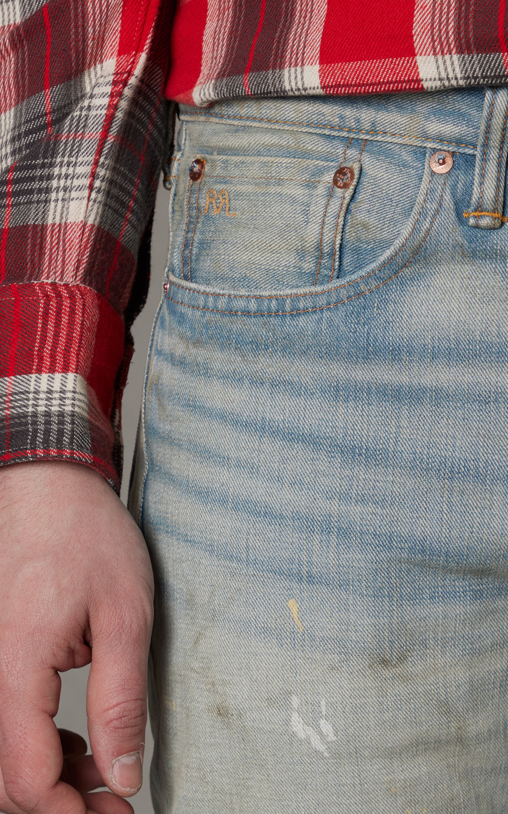 STRAIGHT LEG SELVEDGE JEAN　RRL ジーパン　ジーンズ RRL Denim Shop