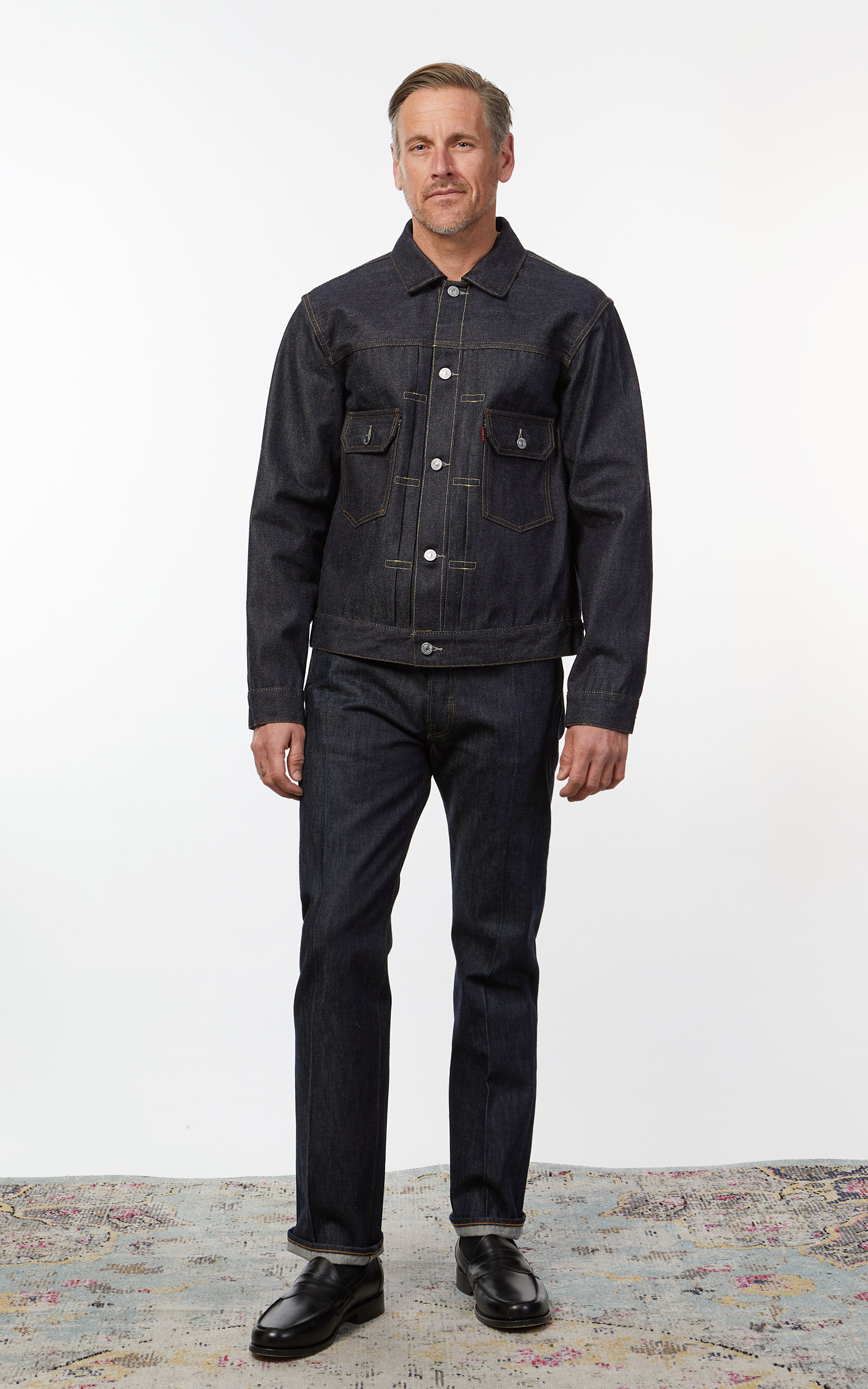 Levi's vintage clothing 1953 type ii jacket deals