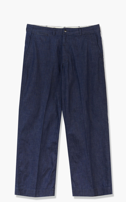 Beams Plus Mil Trousers Denim Indigo 3823-0160-791-78-Indigo