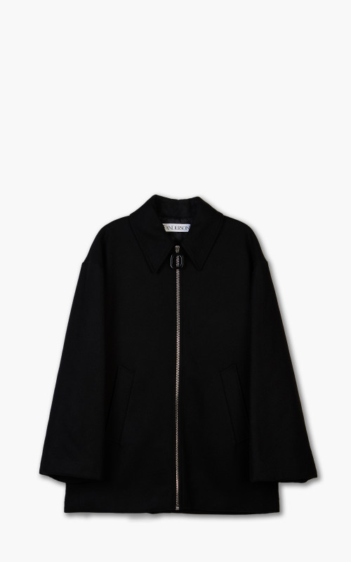 JW Anderson Puller Padded Short Coat Black