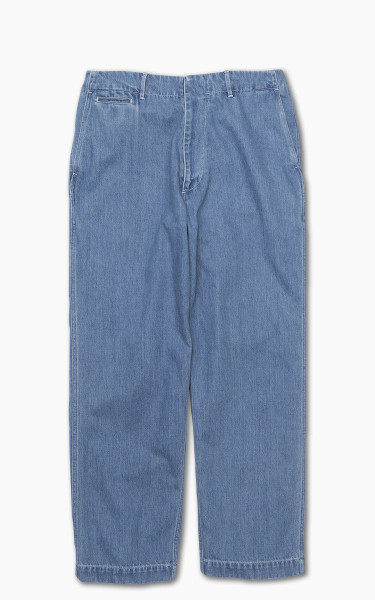 Nanamica Wide Denim Pants Indigo Bleach