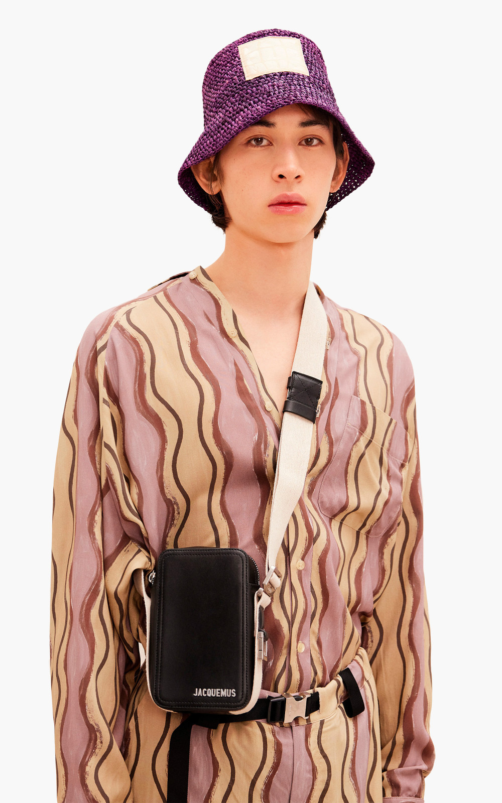 Jacquemus Le Cuerda Vertical Cross-Body Bag Black | Cultizm