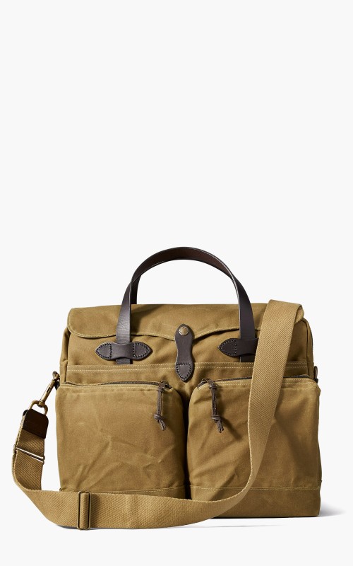 Filson 24-Hour Tin Briefcase Dark Tan 11070140