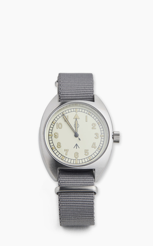 Naval Watch Company MIL-02C Naval Military Watch White Dial Grey