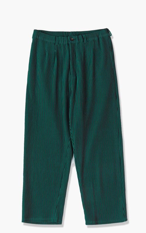 Jieda Ripple Wide Pants Black/Green FW21-RP-PT02-Black-Green
