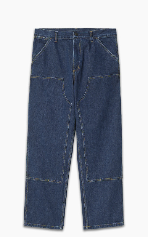Carhartt WIP Double Knee Pant Fairfield Denim Stone Washed Blue