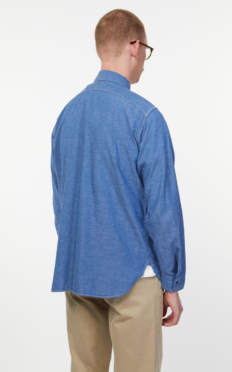 BIG YANK × ANATOMICA 1935 WORK SHIRT 16 Anatomica Big Yank 1935 Model Work Shirt – Lieutenant & Co