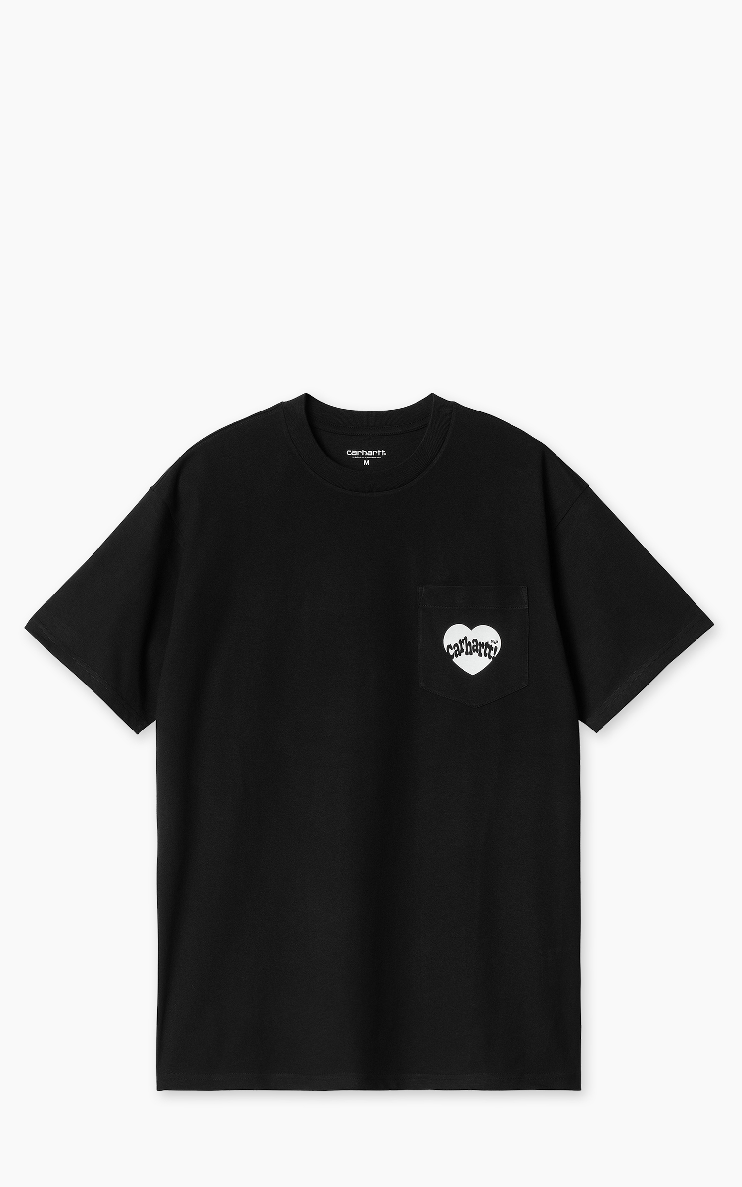 Tシャツ・カットソー CARHARTT S/S AMOUR POCKET T-SHIRT 4FK1398 Carhartt WIP Amour Pocket T-Shirt - Black | Urban Excess