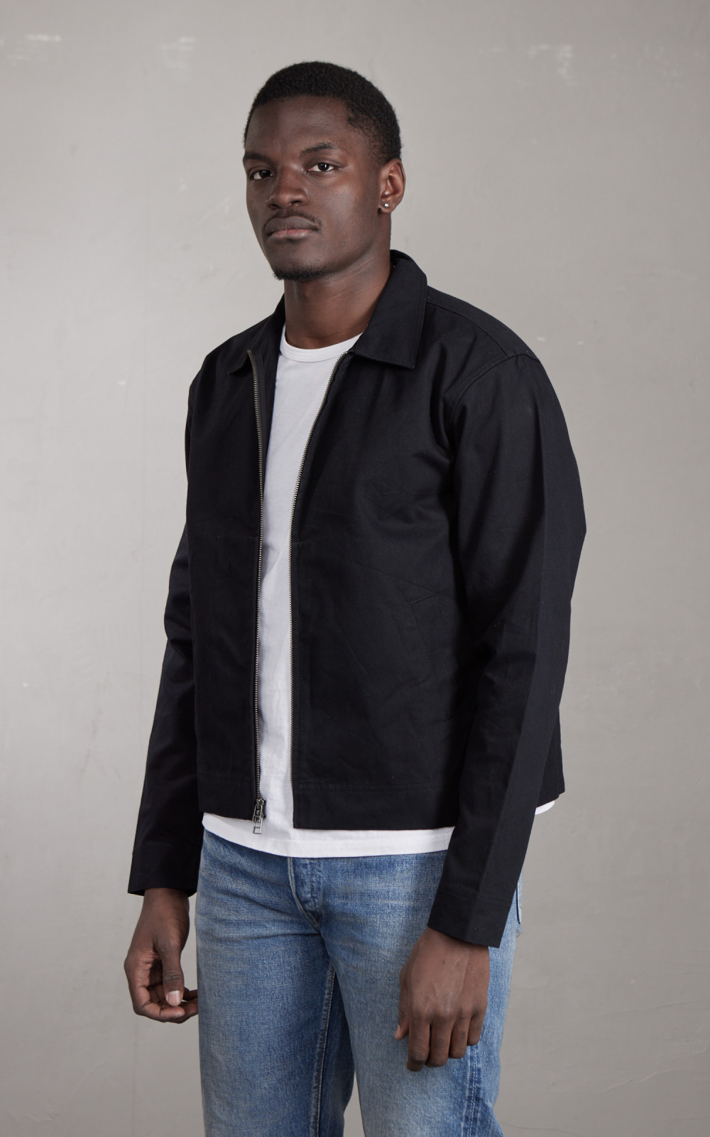 3sixteen Club Jacket Twill Black | Cultizm