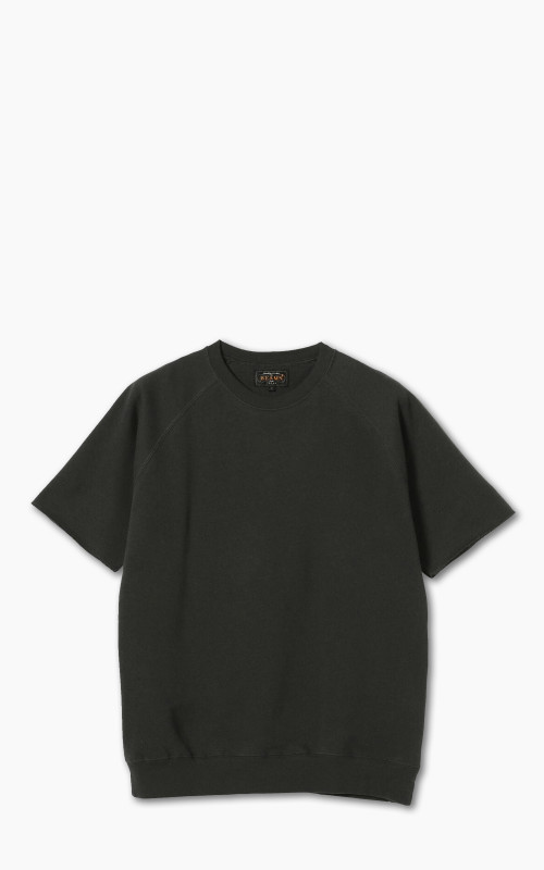 Black short sleeve sweatshirt on sale