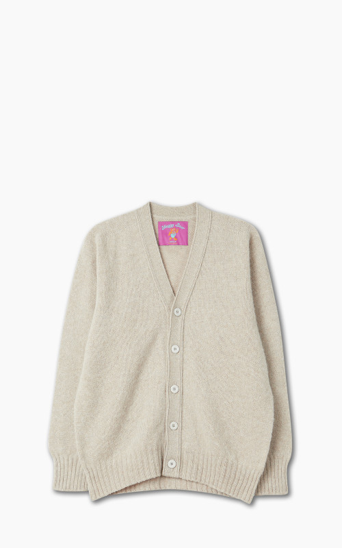 Howlin' Shaggy Bear Cardigan Biscuit
