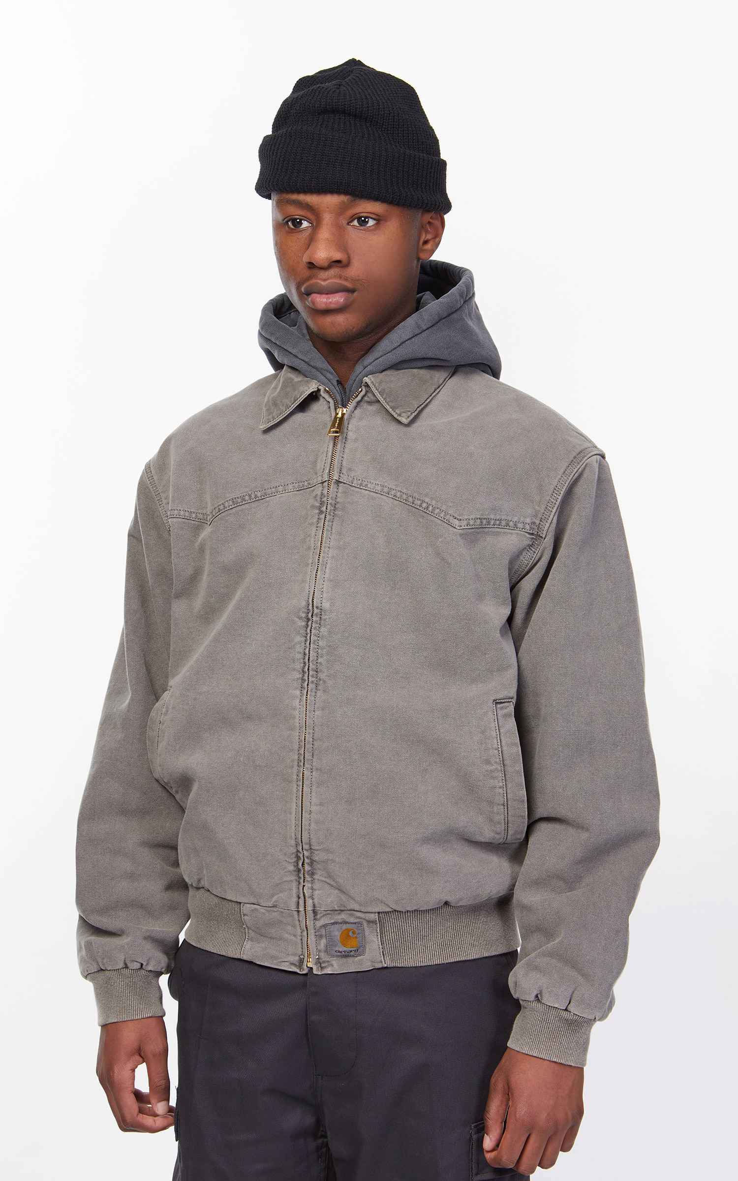 Carhartt WIP OG Santa Fe Jacket Faded Black | Cultizm