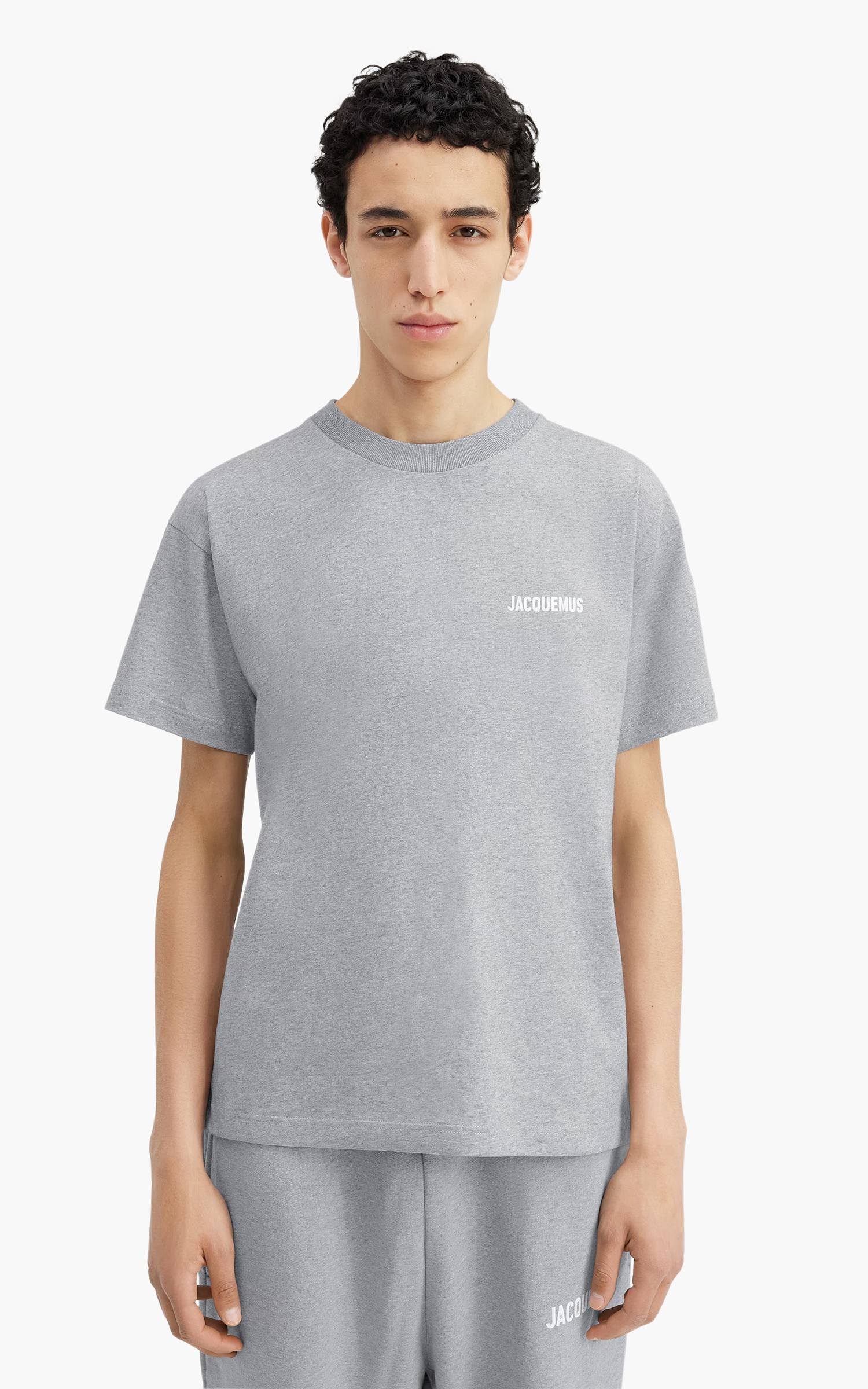 Jacquemus Le T-Shirt Jacquemus Grey | Cultizm