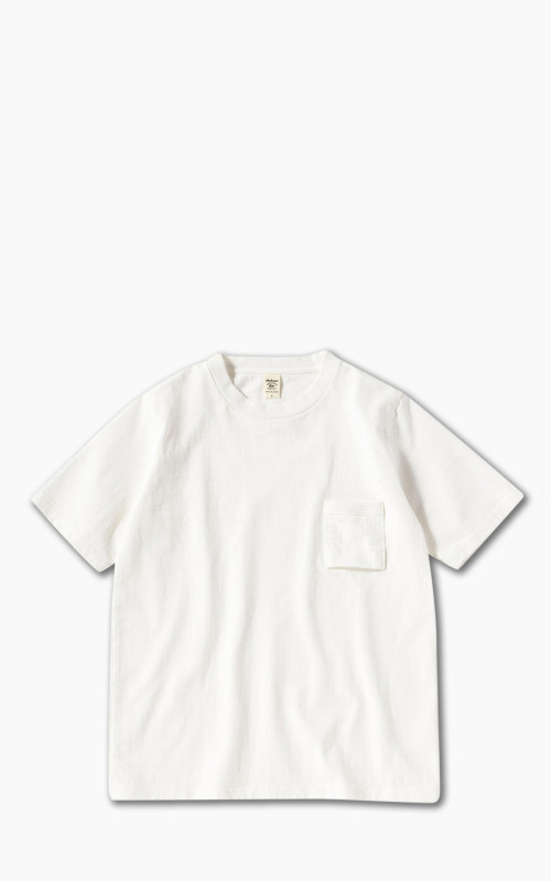 Jackman Dotsume Pocket T-Shirt Off White