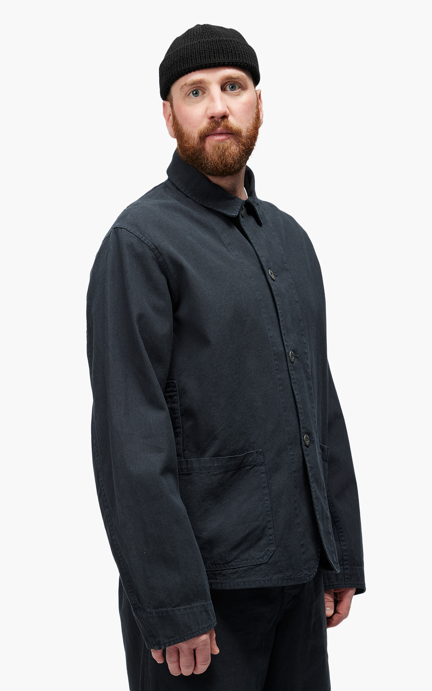 Nigel Cabourn Navvie Blazer Cotton Broken Twill Navy | Cultizm