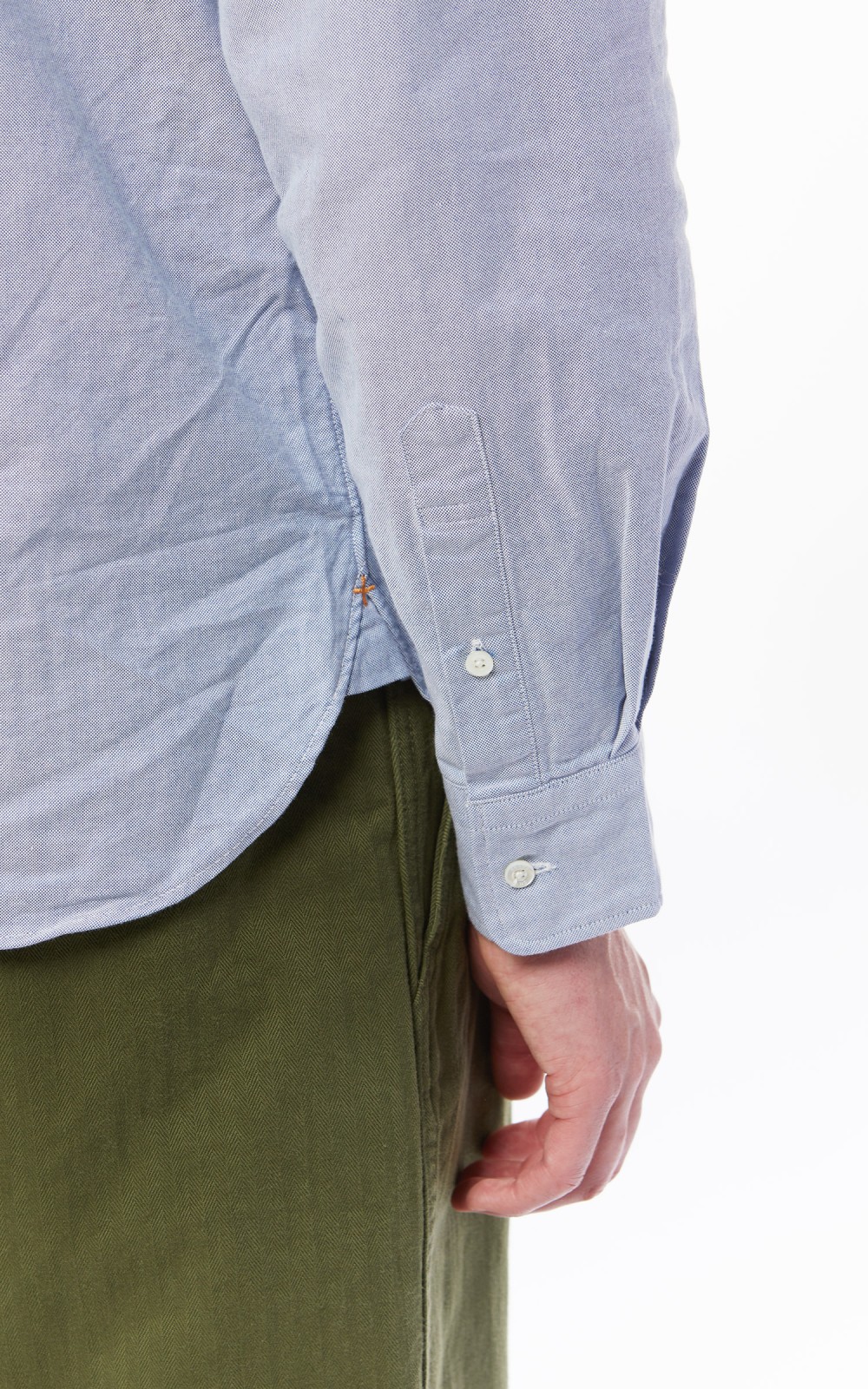 Beams Plus B.D. Oxford Shirt Blue | Cultizm