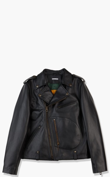 Shangri-La Heritage Chiodo Steerhide Leather Jacket Black CSLJ-BK