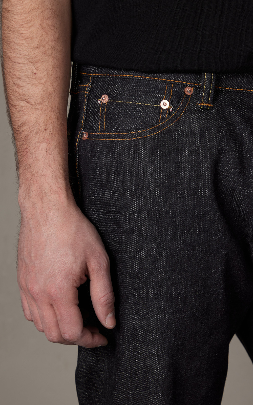 Momotaro Jeans 0906-V Classic Straight Denim Indigo 15.7oz