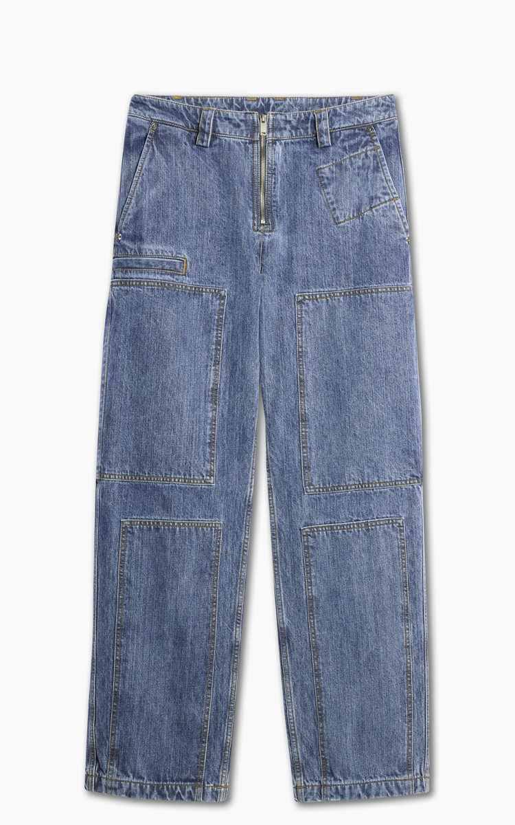 デニム・ジーパン JACQUEMUS SS25 LE CARGO DE-NIMES (251DE0621782 390) Jacquemus Le Cargo De-Nîmes Dark Navy SS25 Collection – LOZURI®