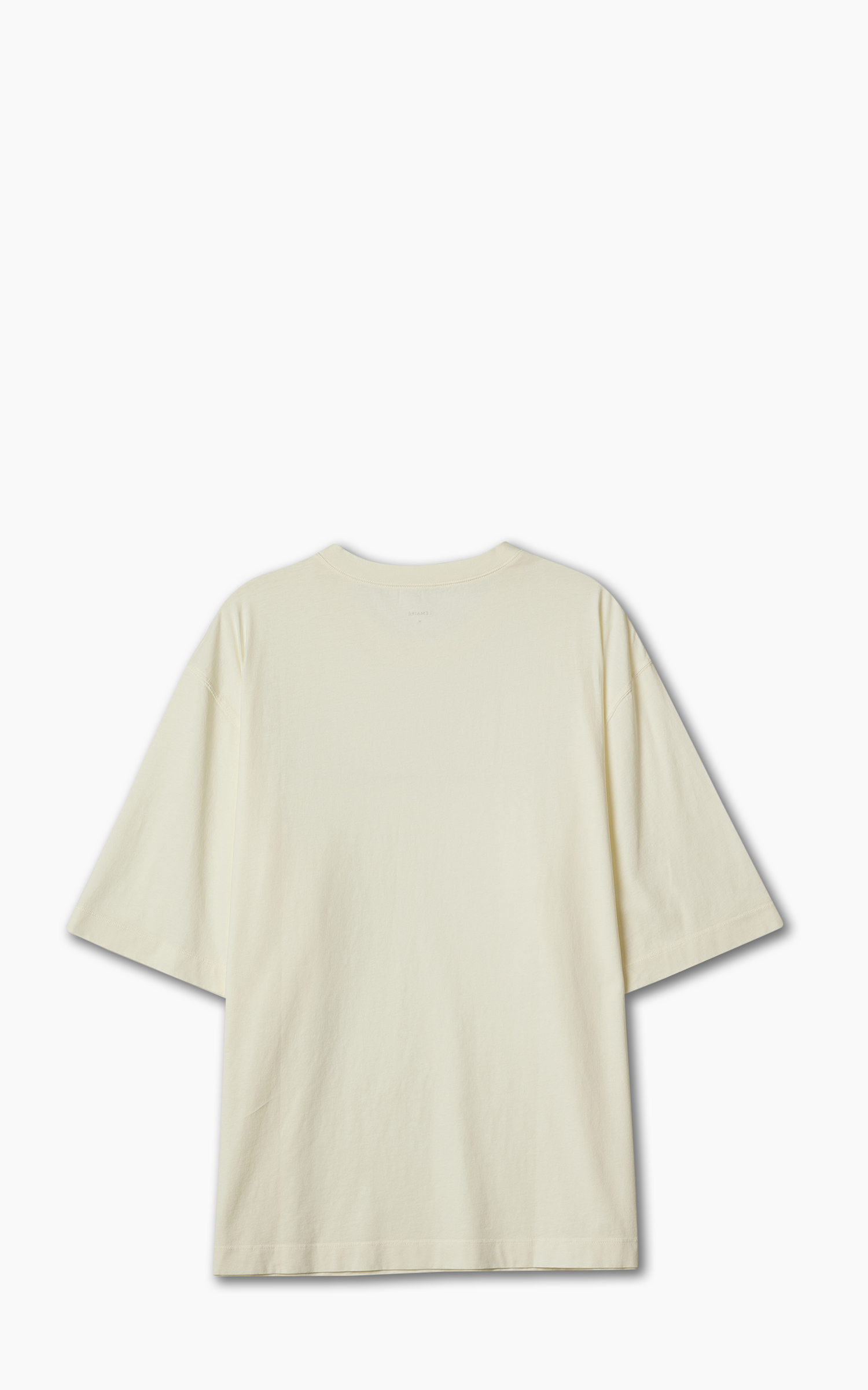 Lemaire Short Sleeve T-Shirt Light Vanilla | Cultizm