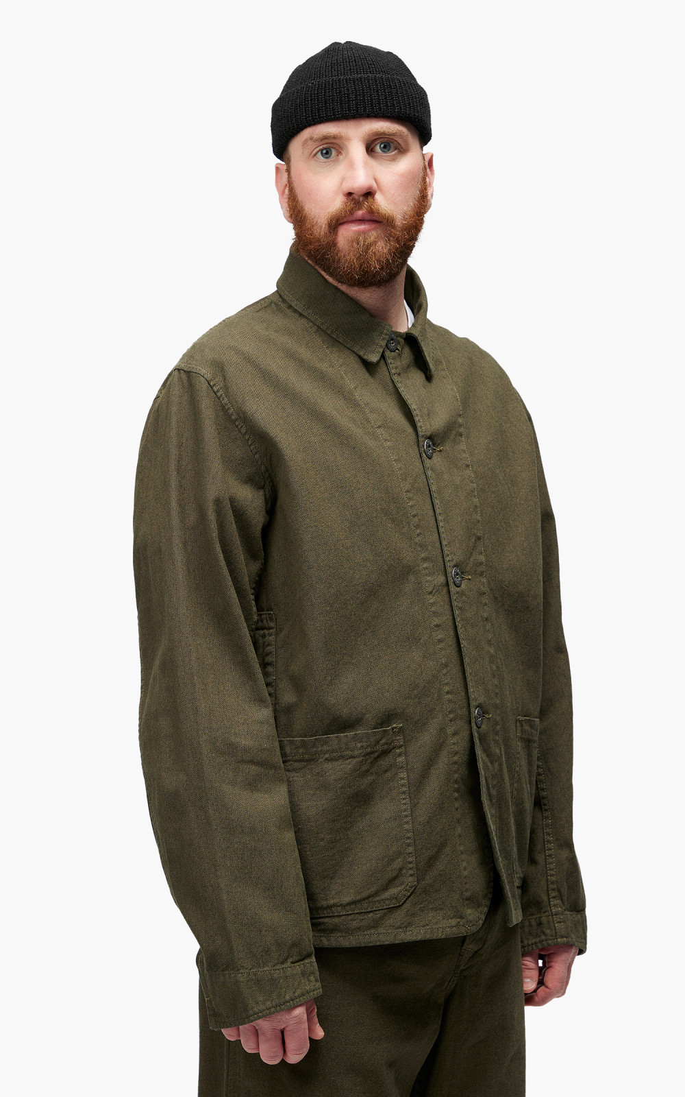 Nigel Cabourn Navvie Blazer Cotton Broken Twill Army | Cultizm Nigel Cabourn Navvie Blazer Cotton Broken Twill Army | Cultizm