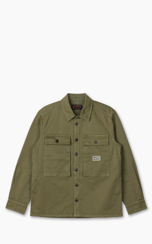 The Quartermaster WWII Fatigue Jacket HBT Olive