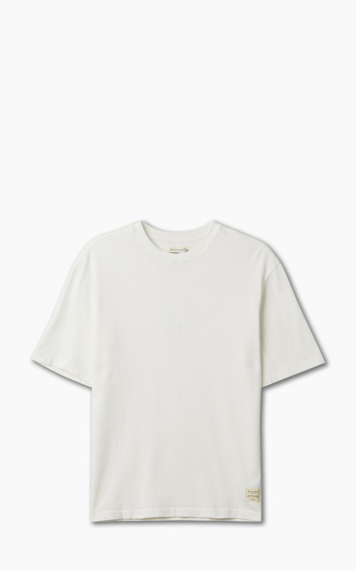 Merz b. Schwanen CTOS04 Oversized Crew Neck Tee White